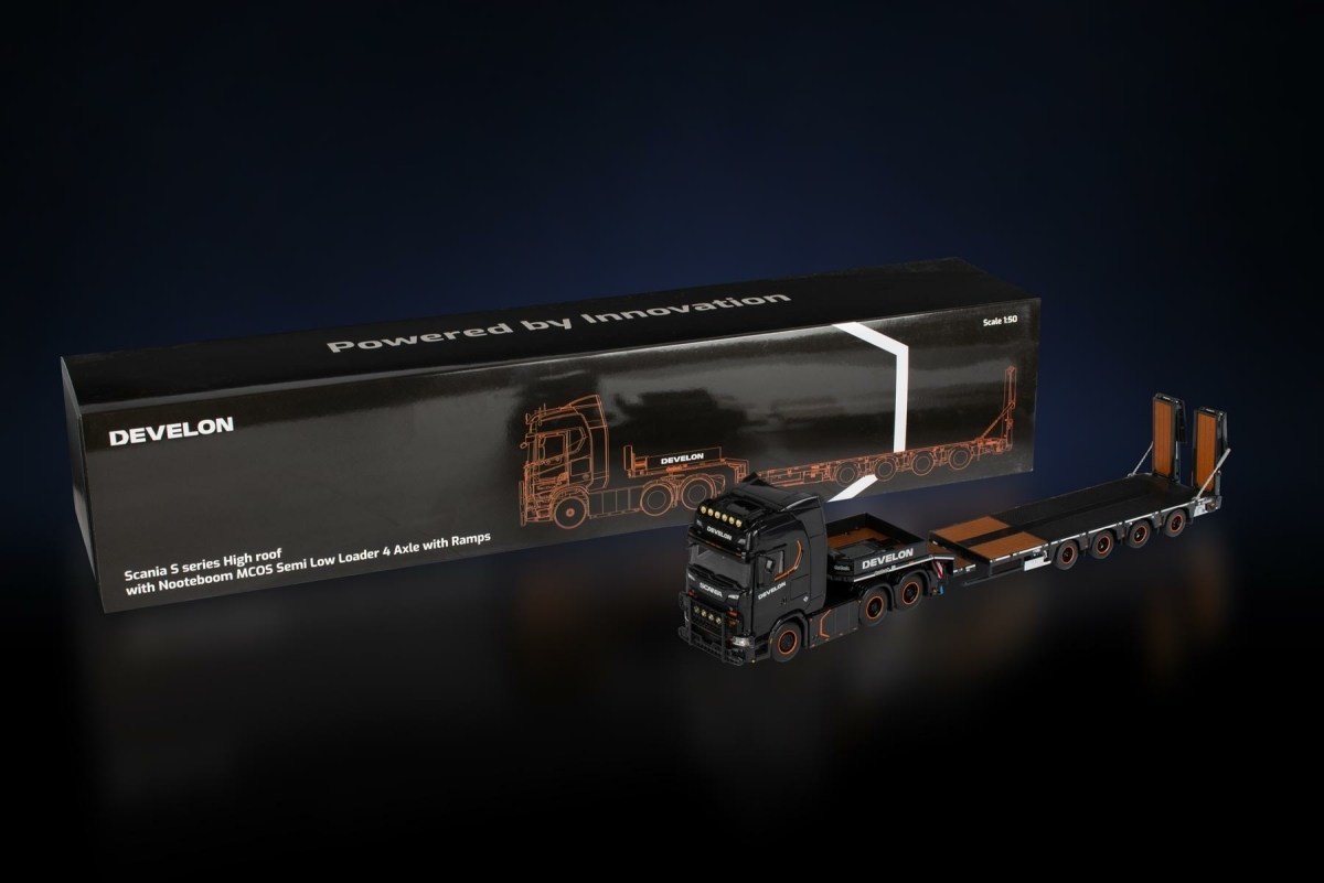 IMC MODELS, SCANIA S middle Roof 4x2 DEBATRANS, échelle 1/50, IMC32 IMC MODELS, SCANIA S middle Roof 4x2 DEBATRANS, échelle 1/50, IMC32