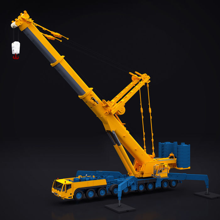 The legendary Demag AC 700-9